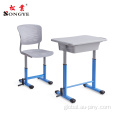 Desks And Chairs Adjustable Single Seat School Desk And Chair Manufactory